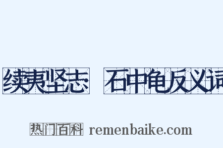 续夷坚志·石中龟反义词是什么意思的图片